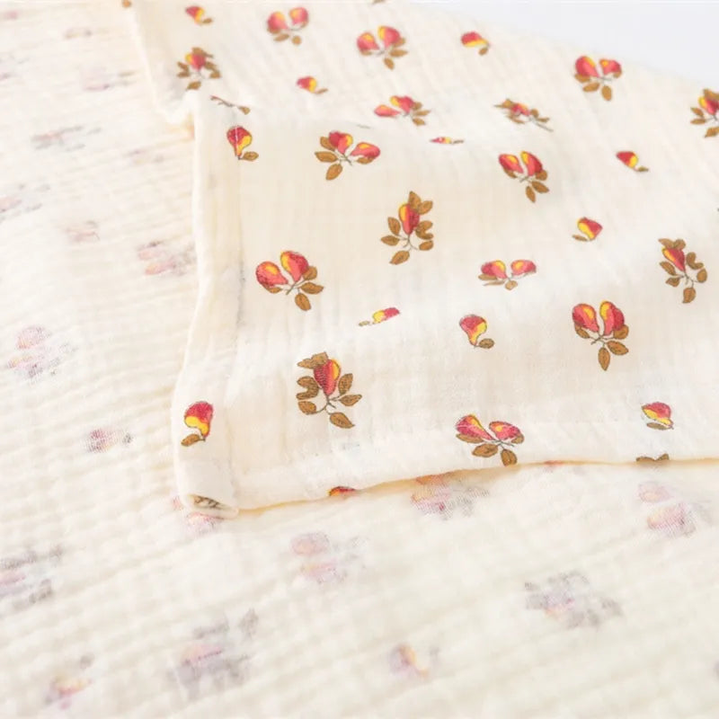 Cotton Gauze Muslin Baby Blanket Super Soft