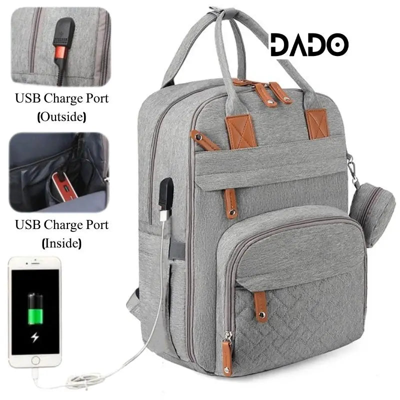 Baby Essentials Travel Multifunction Diaper Backpack