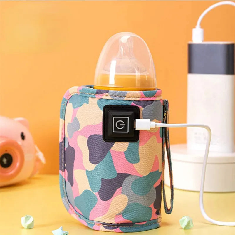 USB Milk Water Warmer Travel Stroller Insulated