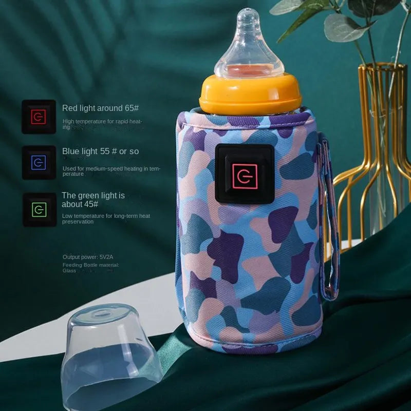 USB Milk Water Warmer Travel Stroller Insulated